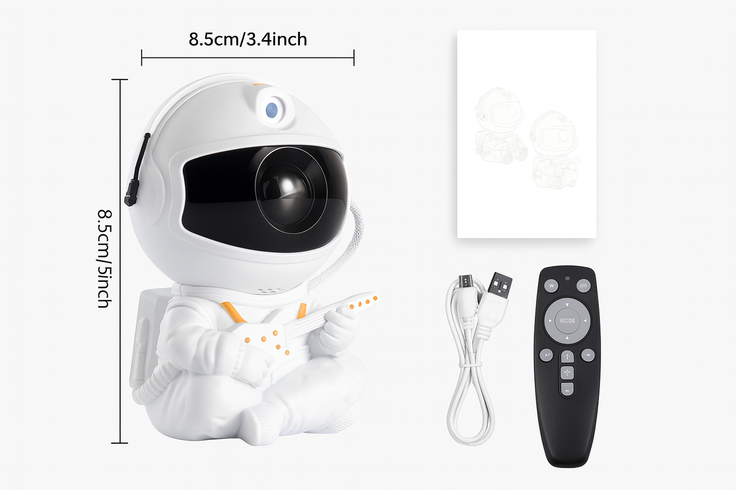 Présentation technique de la veilleuse astronaute