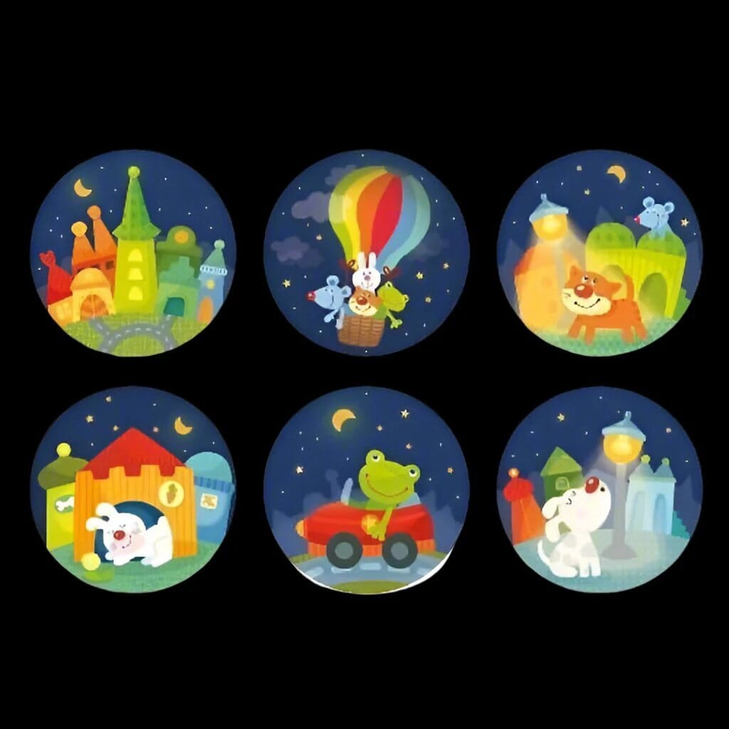 Projecteur veilleuse bébé avec motif chaleureux