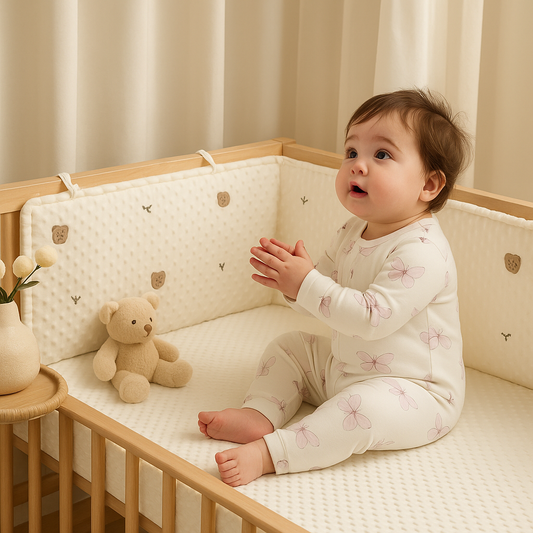 tour de lit de bébé sécurisant 