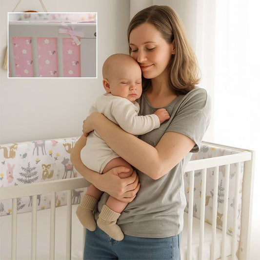 Tour de lit protège bébé 