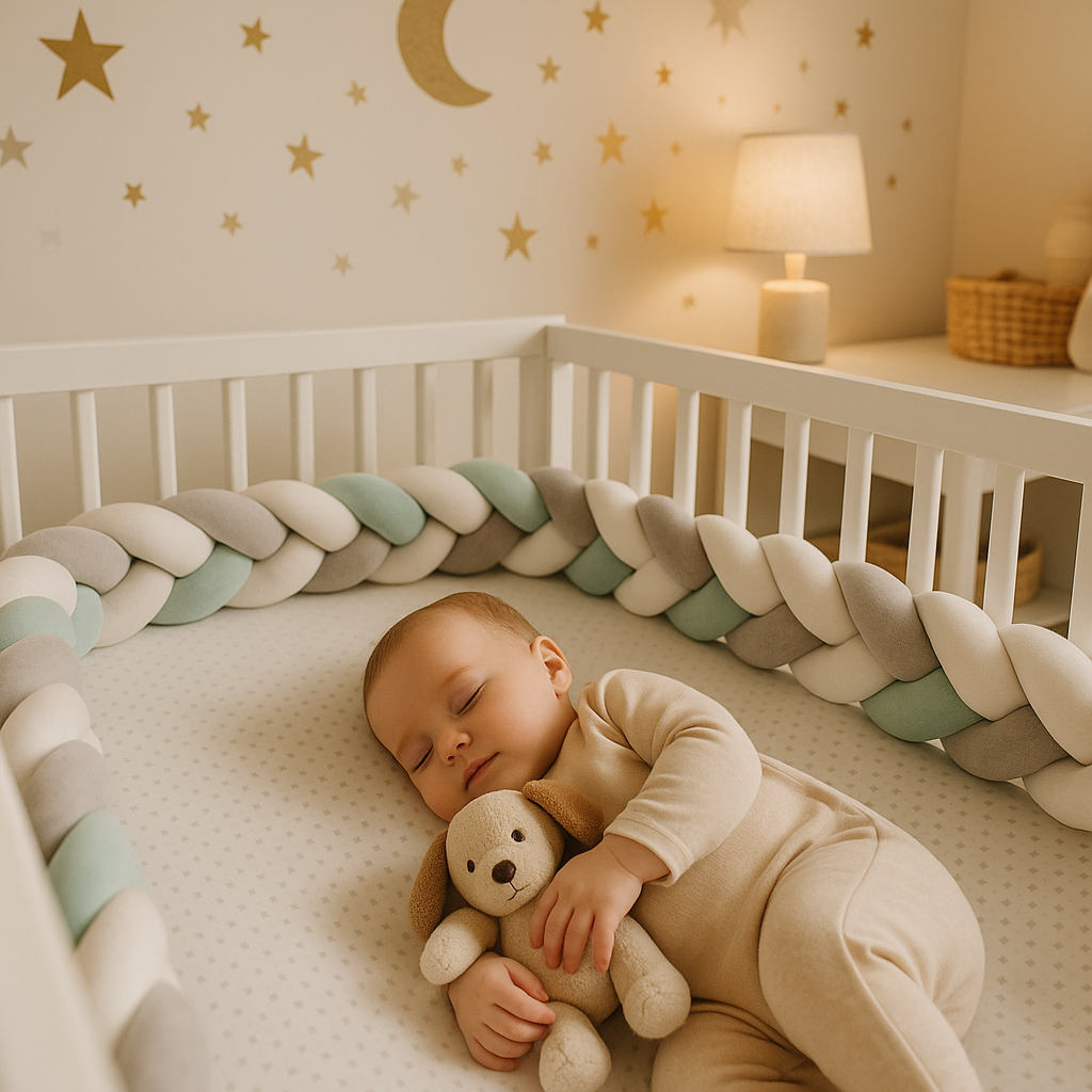 tresse de lit bébé pour chambre 