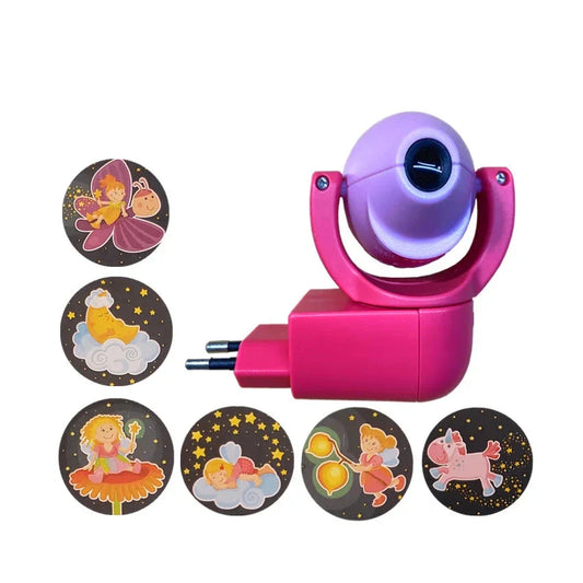 univers rose projecteur magique nuit parfaite bebe 