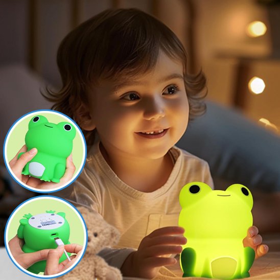  Veilleuse LED pour bébé créant  ambiance apaisante dans chambre