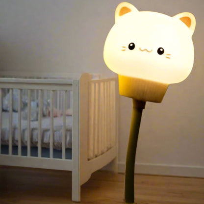 Veilleuse bébé chat pour chambre bébé