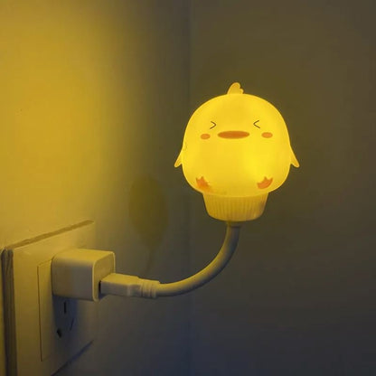 Veilleuse bébé poussin brancher sur mur 