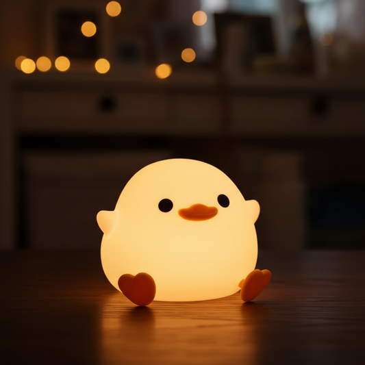 Veilleuse bébé poussin chaleureuse 
