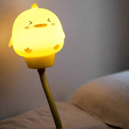 Veilleuse bébé poussin jaune adorable 