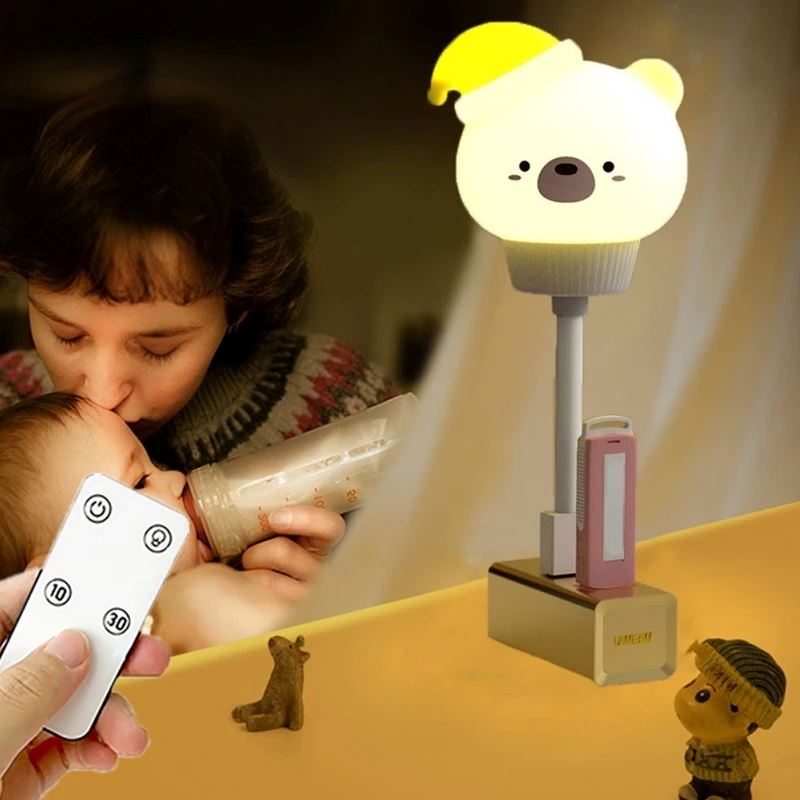 Veilleuse Bébé - SweetDream™ - Ours - Câlin et Berceau