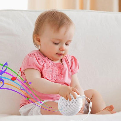 Veilleuse bruit blanc avec bébé assit 