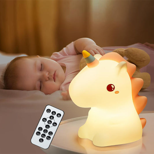 veilleuse licorne lumière douce pour bébé