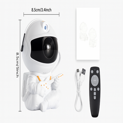 Veilleuse projecteur astronaute pour bébé