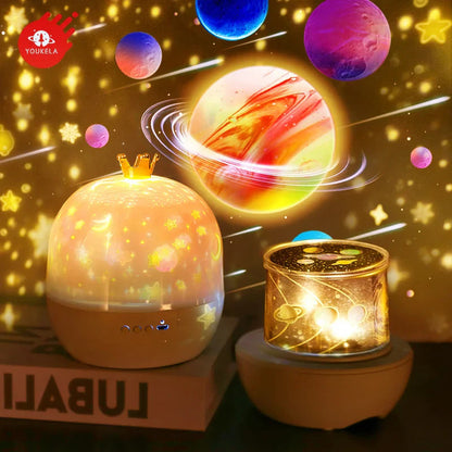 Veilleuse projecteur bébé étoiles lumineuse douce