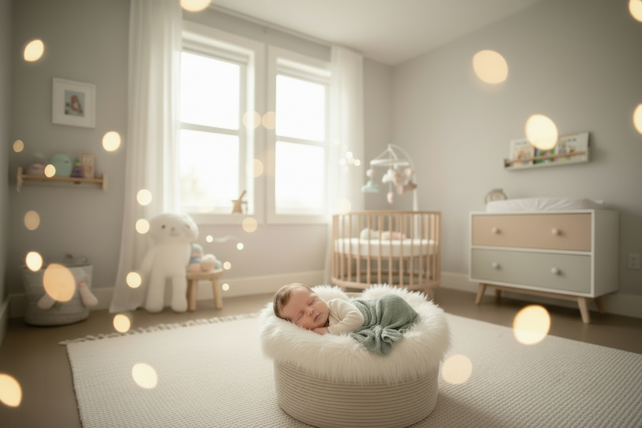 Vue très large de la chambre